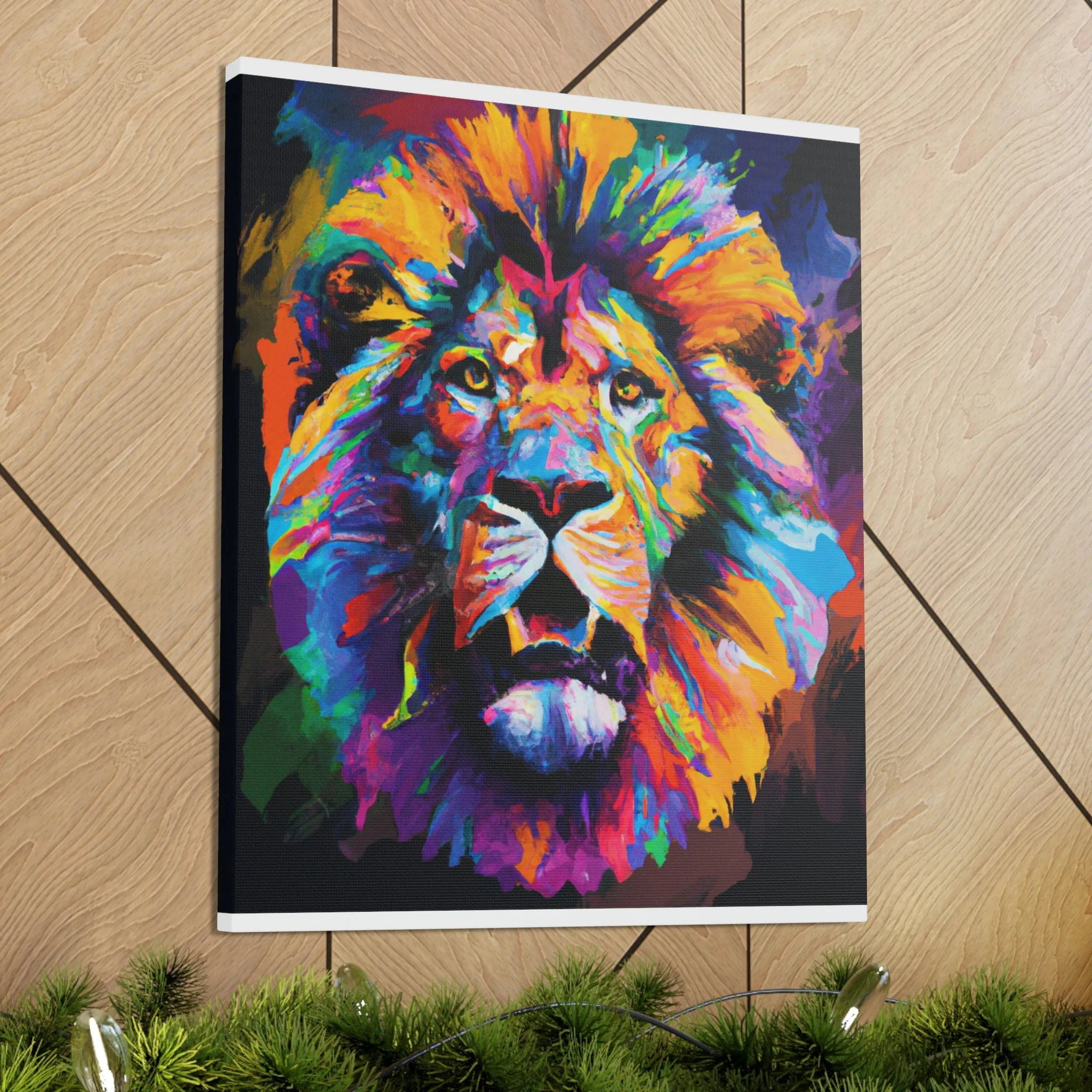 Lion Spectrum. - Canvas