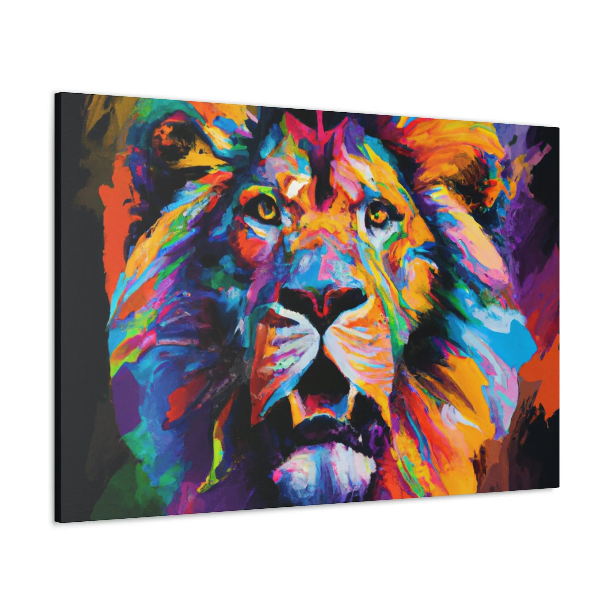 Lion Spectrum. - Canvas