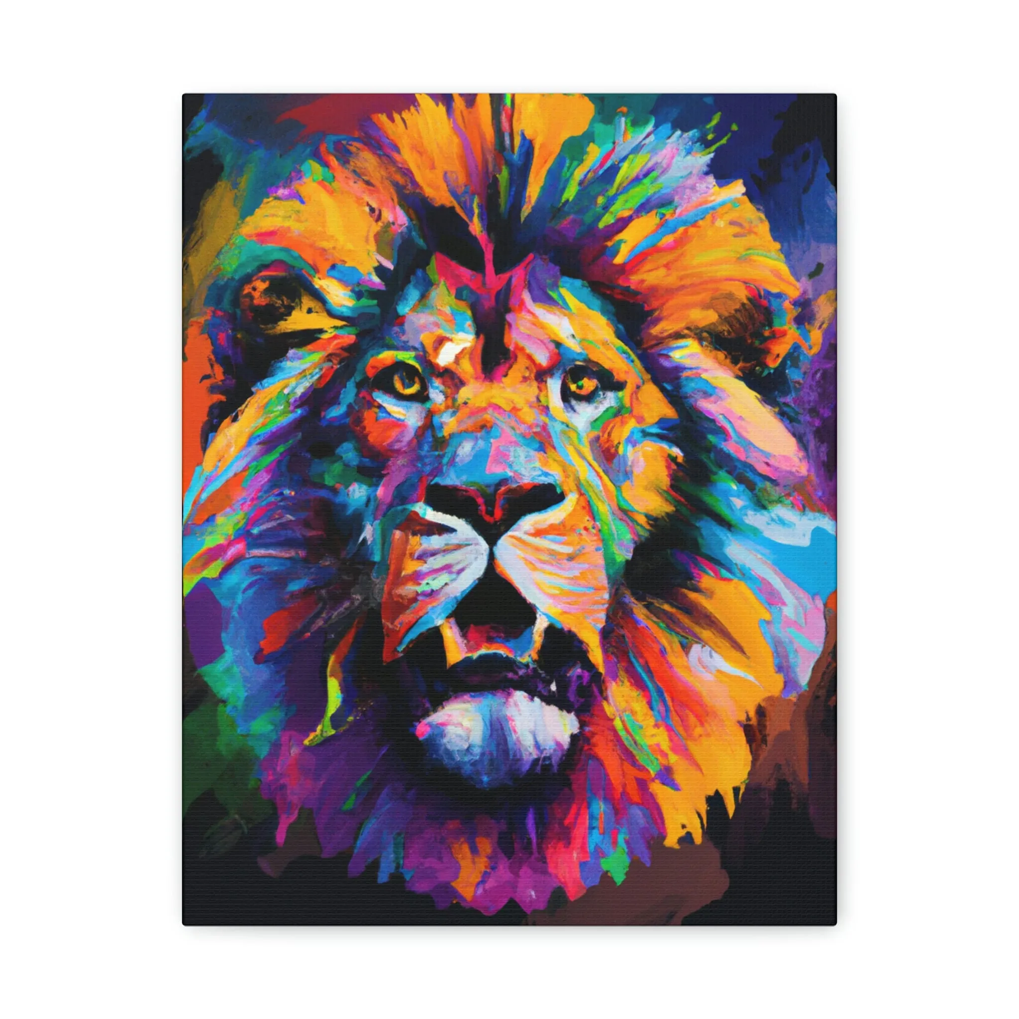 Lion Spectrum. - Canvas