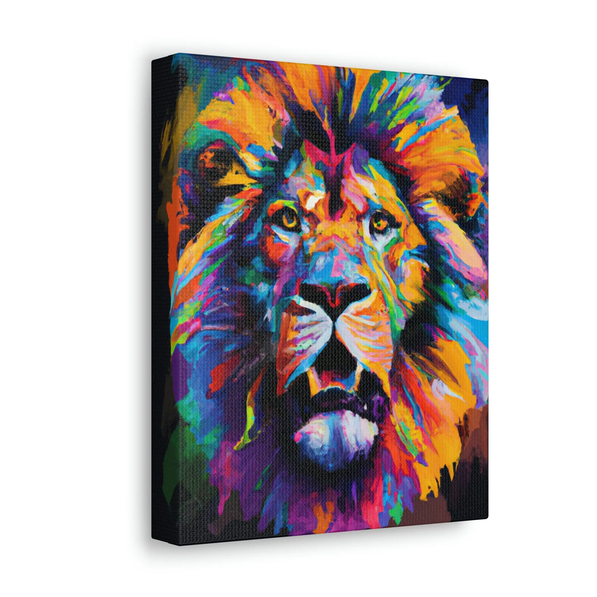 Lion Spectrum. - Canvas