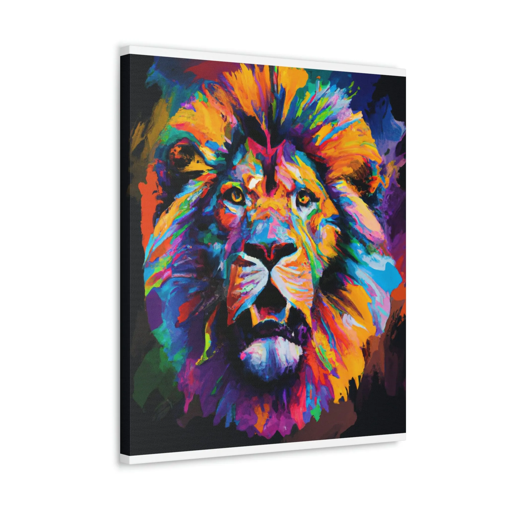 Lion Spectrum. - Canvas