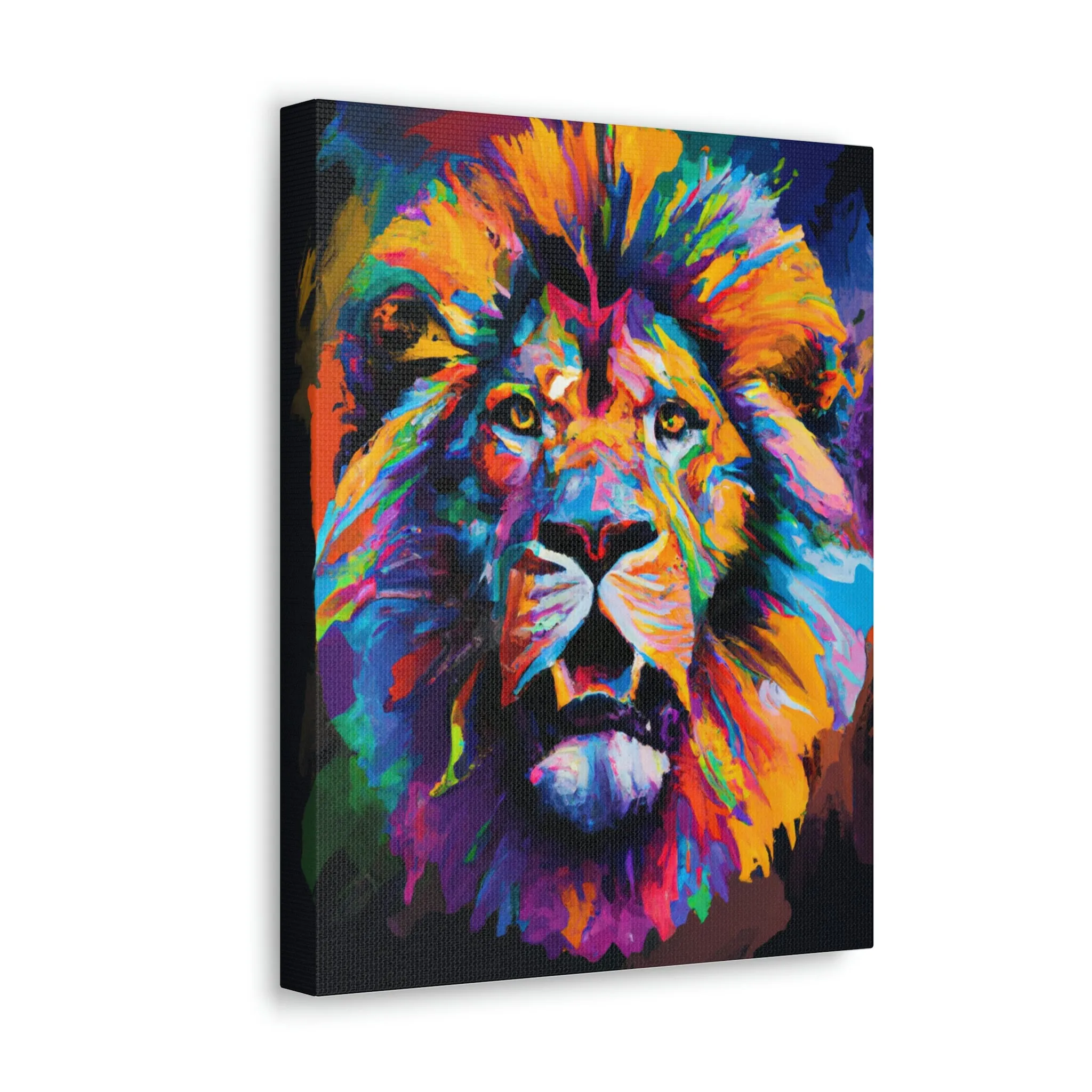 Lion Spectrum. - Canvas