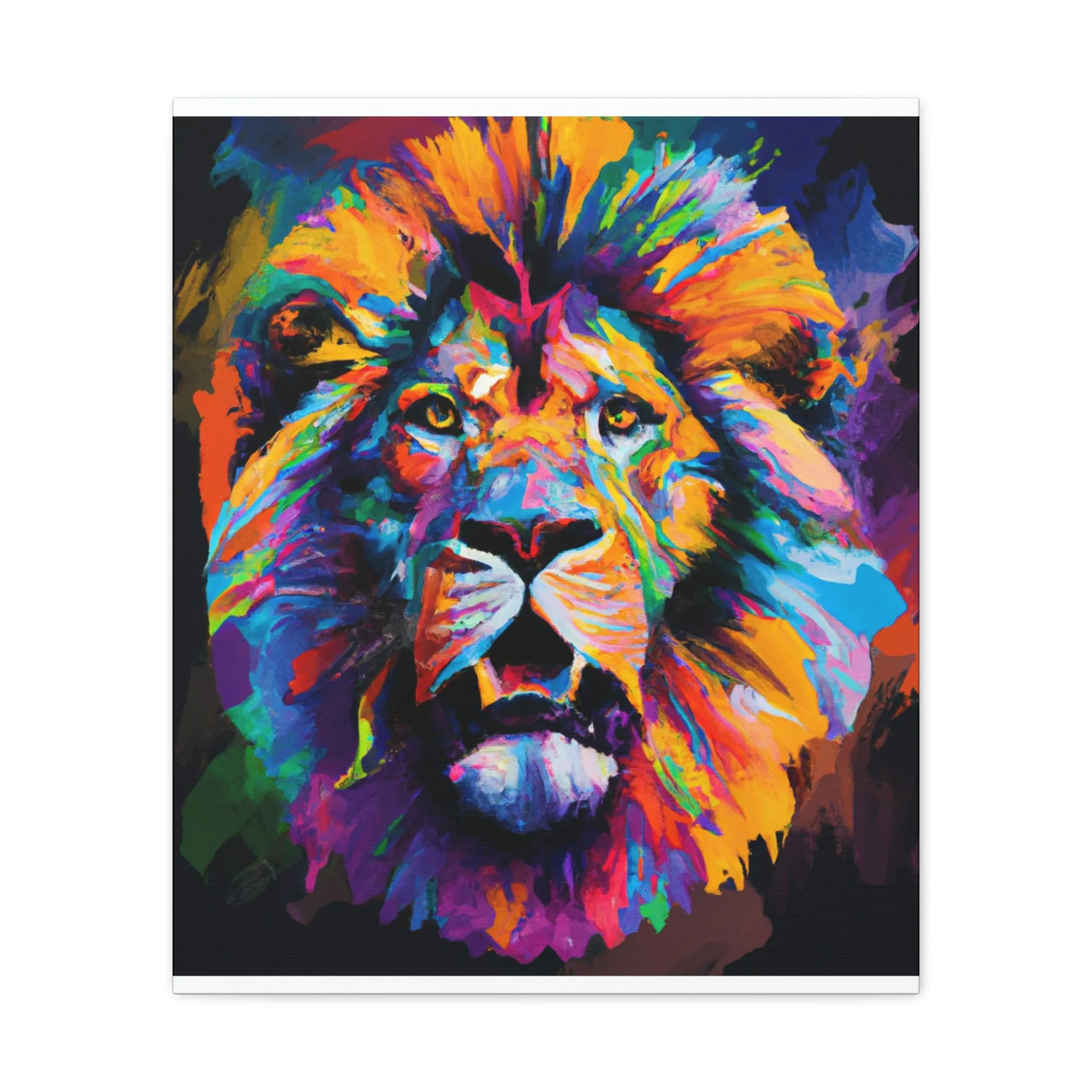 Lion Spectrum. - Canvas