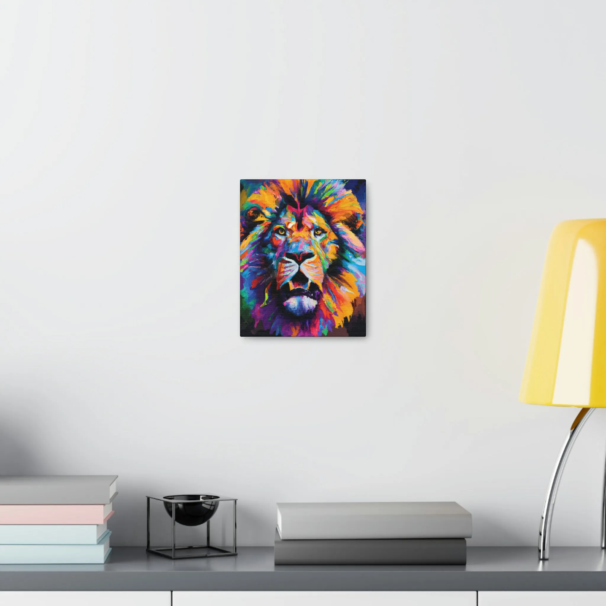 Lion Spectrum. - Canvas