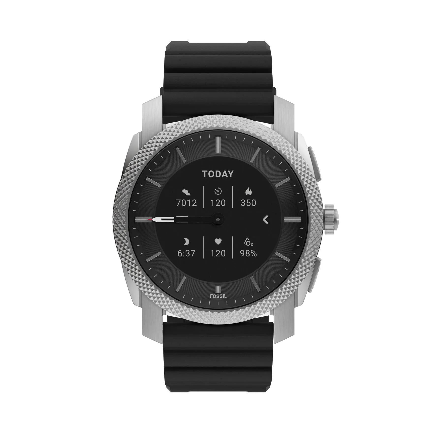 Machine Gen 6 Hybrid Smartwatch Black Silicone