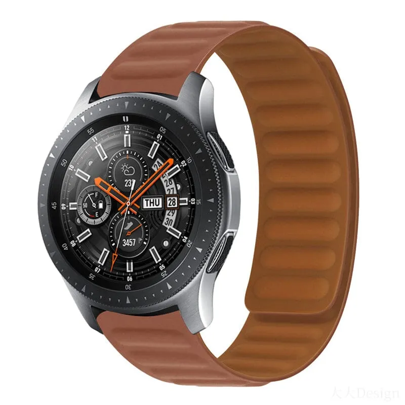 Magnetic Silicone Watch Straps Compatible with the Withings ScanWatch Horizon