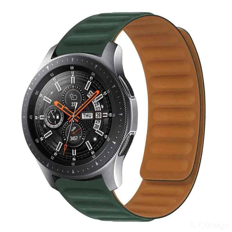 Magnetic Silicone Watch Straps Compatible with the Withings ScanWatch Horizon