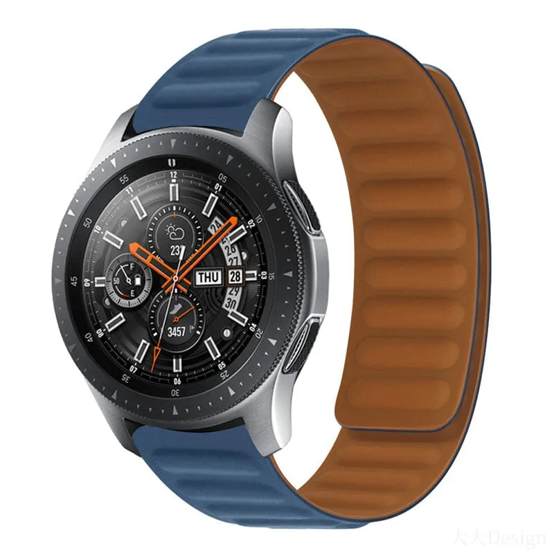 Magnetic Silicone Watch Straps Compatible with the Withings ScanWatch Horizon