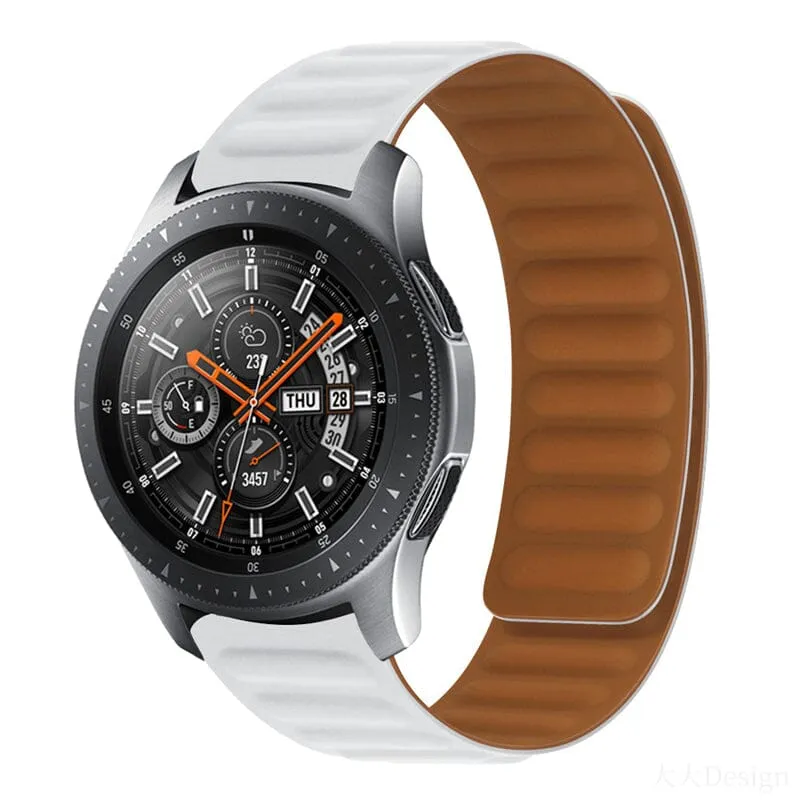 Magnetic Silicone Watch Straps Compatible with the Withings ScanWatch Horizon