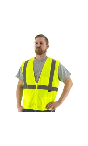 Majestic 75-3201 Hi-Vis Mesh Vest ANSI 2 R