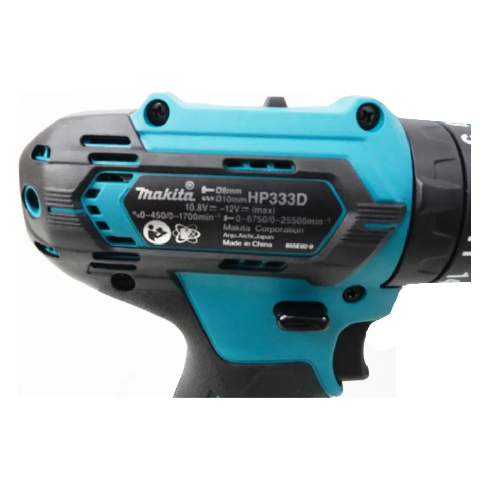 Makita HP333DWYE 12V Cordless Hammer Drill - Driver (CXT-Series)