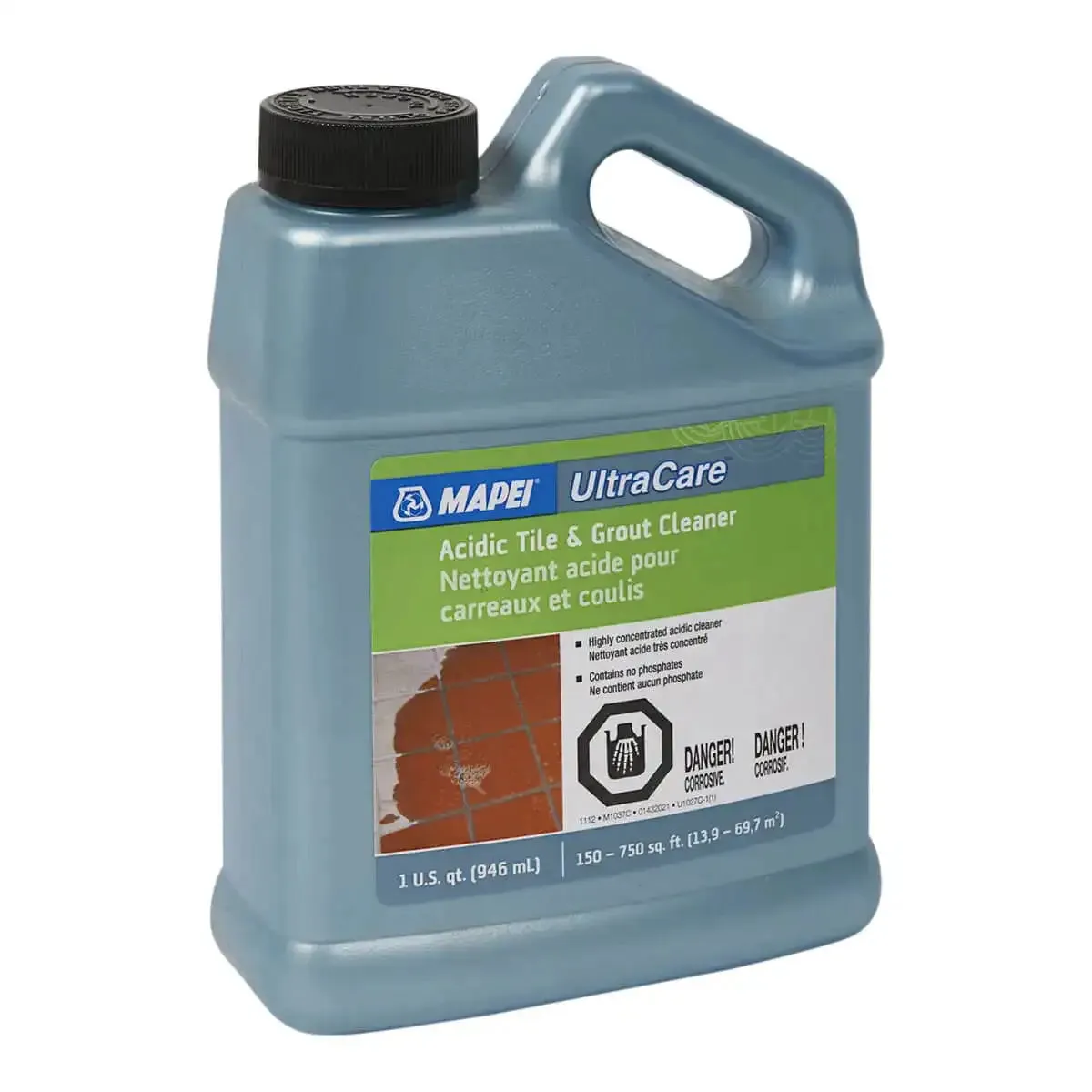 Mapei Ultracare Acidic Tile & Grout Cleaner - 1 Quart