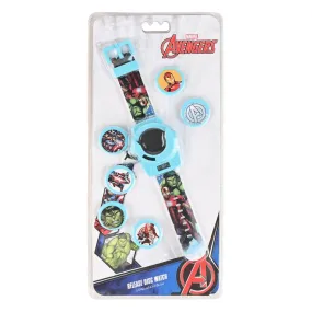 Marvel Avengers Disc shooter digital watch