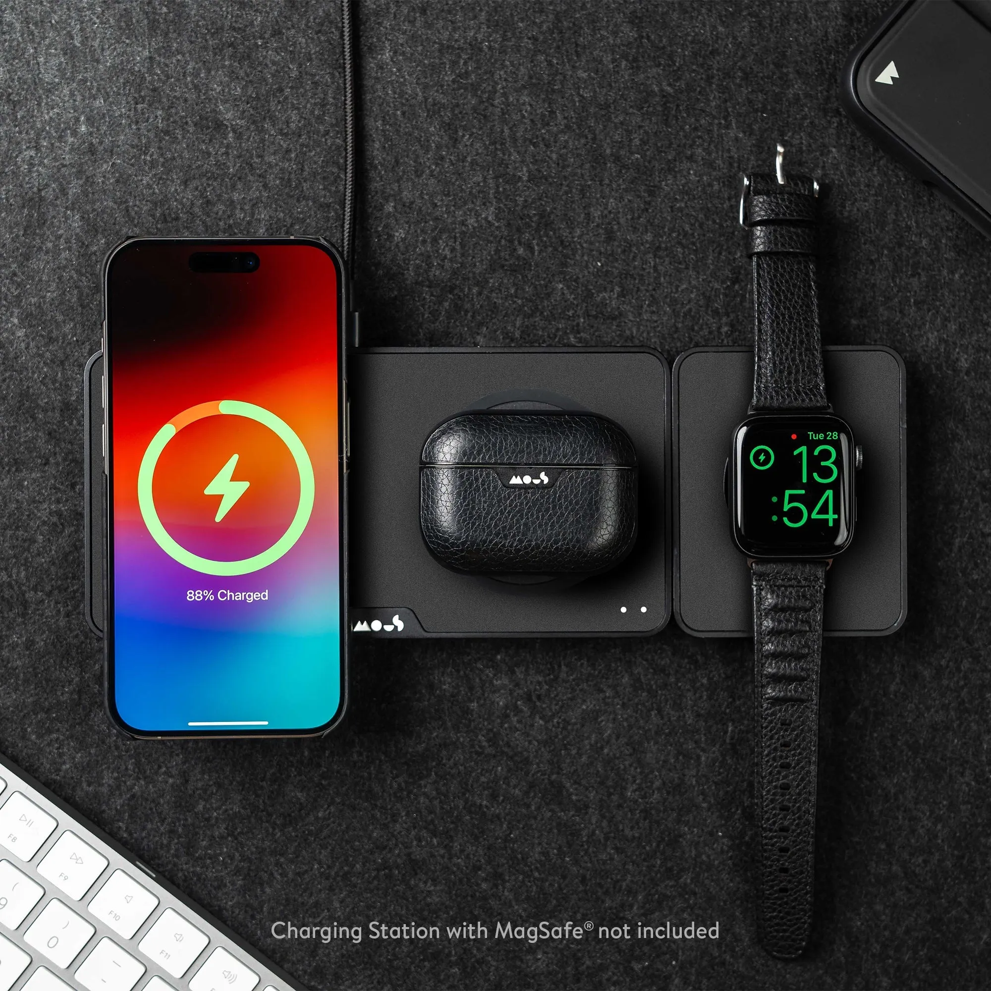 Matte Black Elevated Apple Watch® Charger