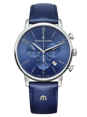 Maurice Lacroix Eliros 40 Chrono - Blue - Leather