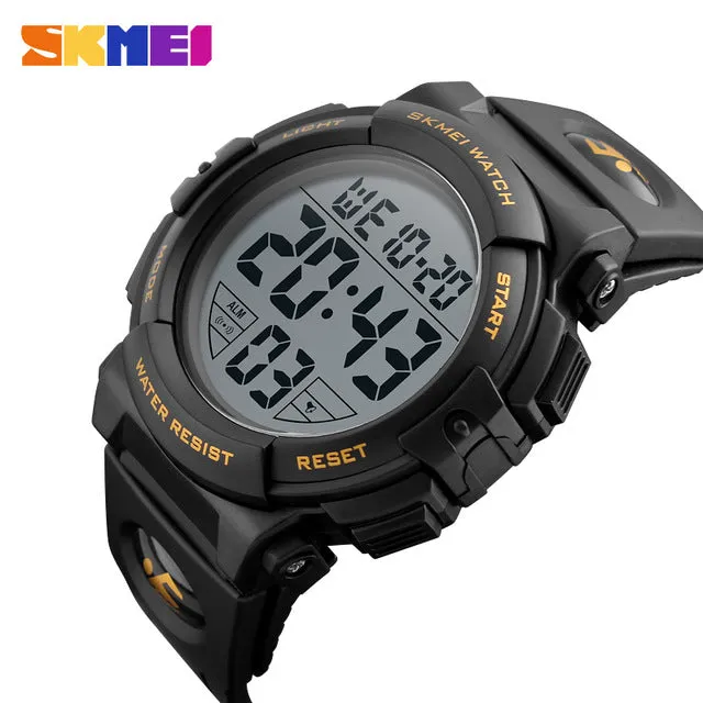 Men's Top Luxury Brand Sport Watch Electronic Digital 50M Waterproof Watches