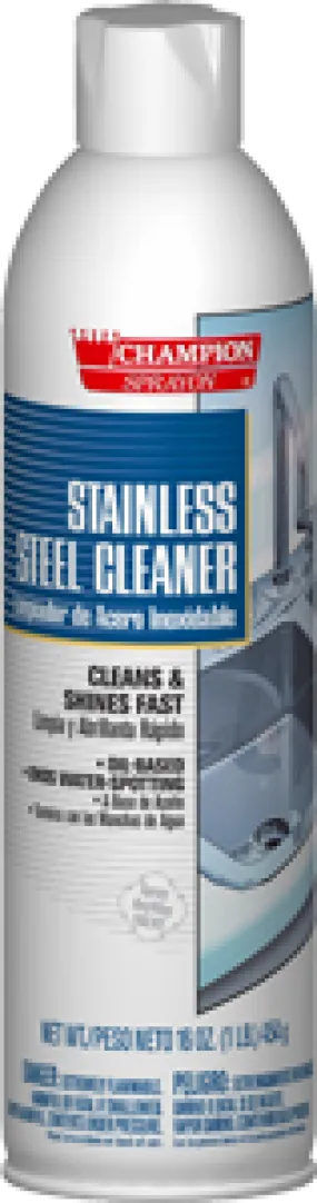 METAL/ Champion Stainless Steel Cleaner - Oil Based, 16 oz