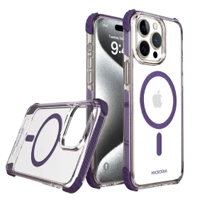 MICRODIA CRYSTAL GEAR™ High Transparency Protective iPhone Case - Purple