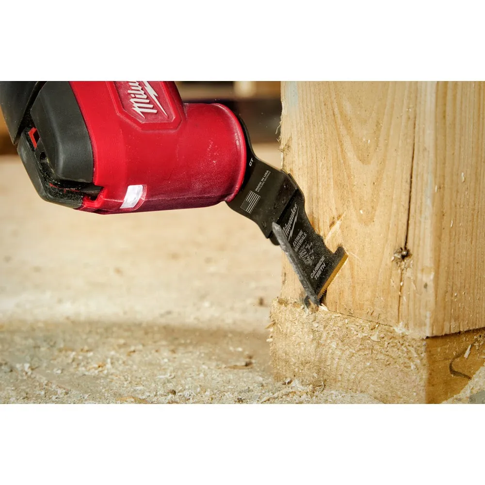 Milwaukee  49-25-1521 Milwaukee® OPEN-LOK™ 1-3/8" TITANIUM ENHANCED CARBIDE TEETH MULTI-MATERIAL BLADE 1PK