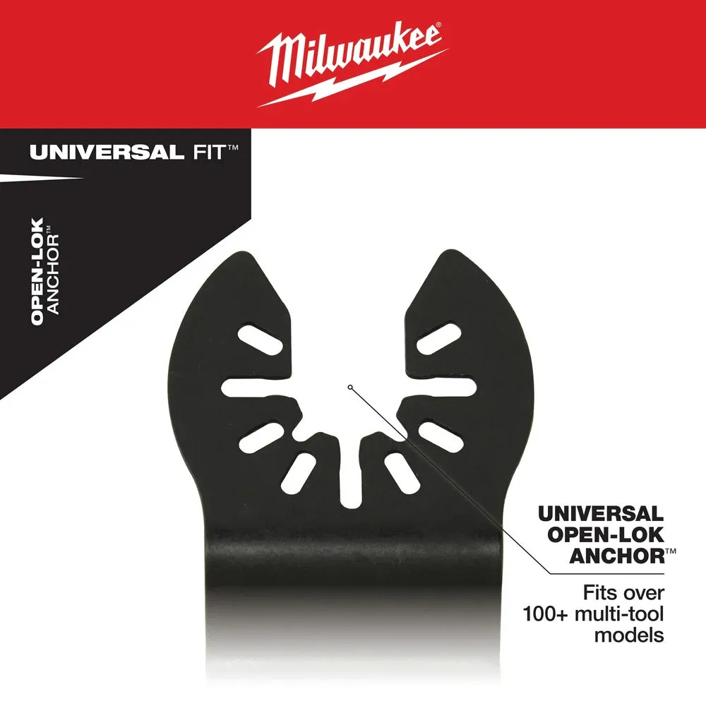 Milwaukee  49-25-1521 Milwaukee® OPEN-LOK™ 1-3/8" TITANIUM ENHANCED CARBIDE TEETH MULTI-MATERIAL BLADE 1PK