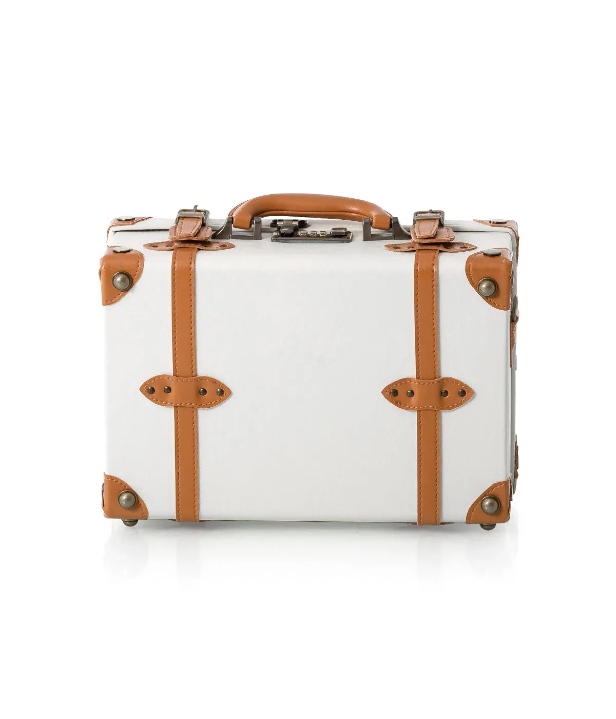 Minimalism Train Case - Pearl White's