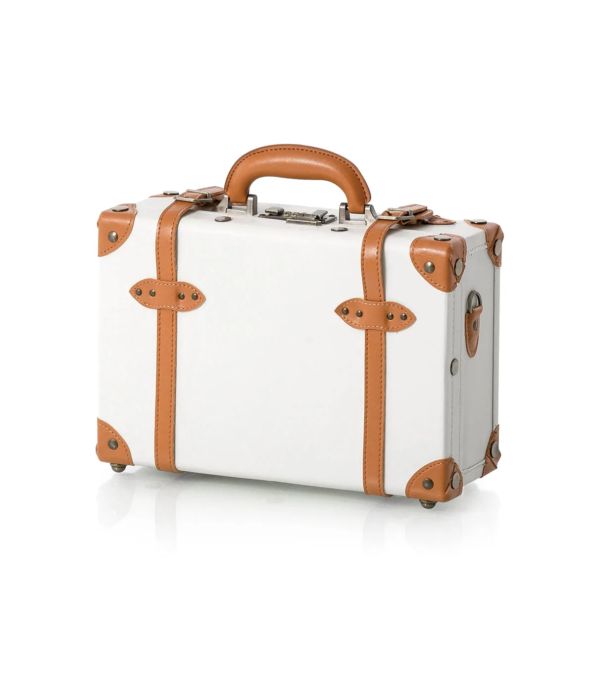 Minimalism Train Case - Pearl White's