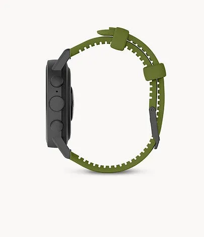 MISFIT Vapor X Gunmetal (Green Silicone Strap)