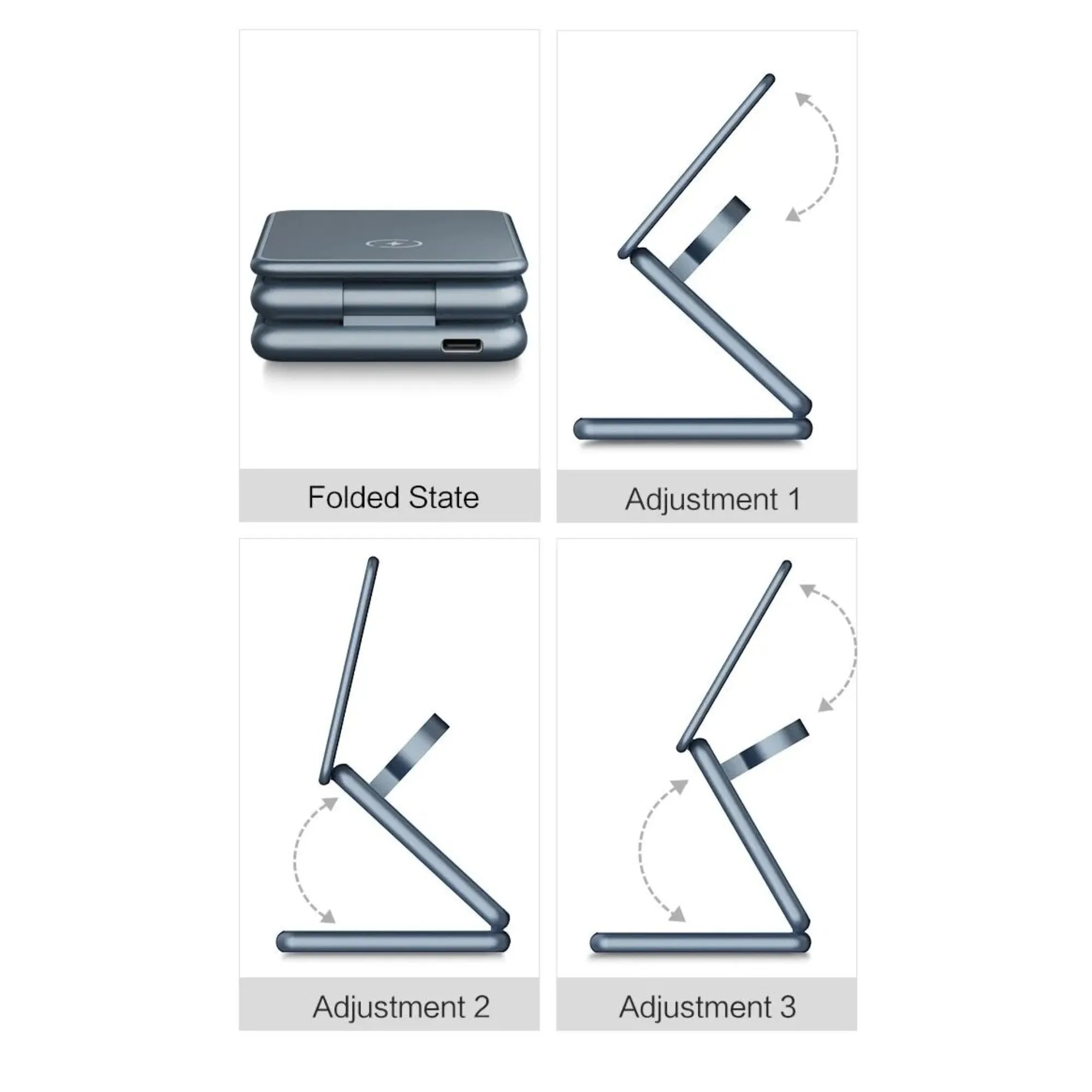 Moderno MagLink Pro 3 in 1 Foldable MagSafe Charging Stand