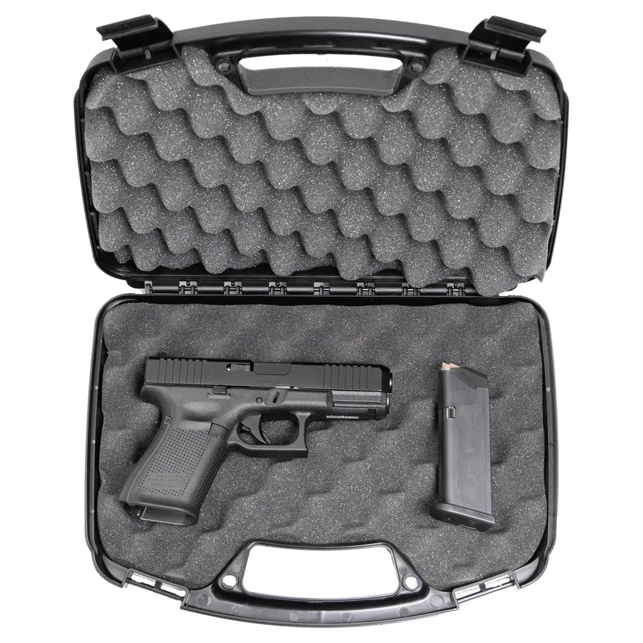 Mtm Pistol Handgun Case Single Up To 6 Inch Revolver Black