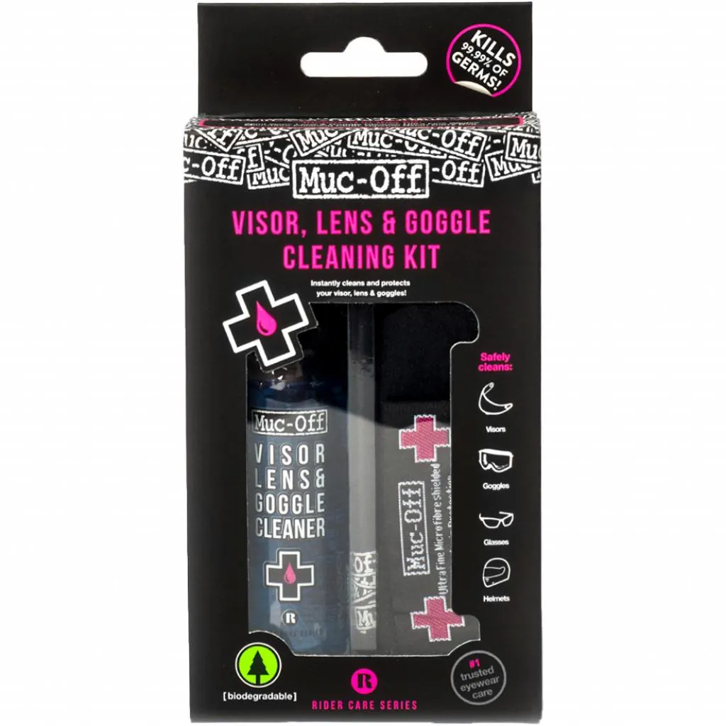 Muc-Off Visor/Lens/Goggle Cleaning Kit | 202