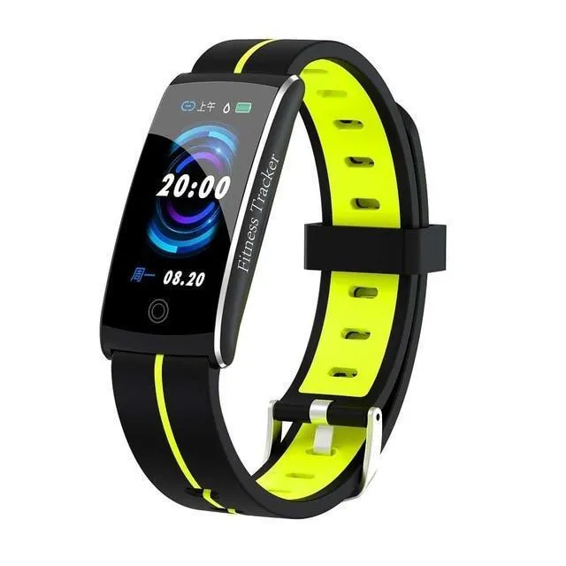 New Fitness Bracelet IP68 Waterproof Heart Rate Blood Pressure Monitoring Fitness Tracker Watch For Android iOS