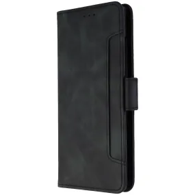 Nimbus9 Folio Wallet Hard Case for LG Wing / Wing 5G Smartphones - Black