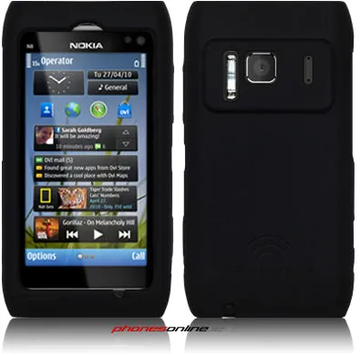 Nokia N8 Silicon Protective Skin Black