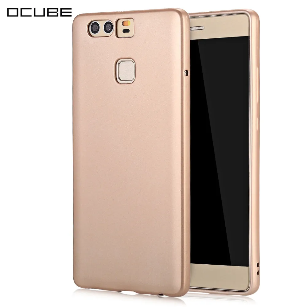 OCUBE 360 Degree Soft TPU Back Cover for HUAWEI P9 5.2 inch