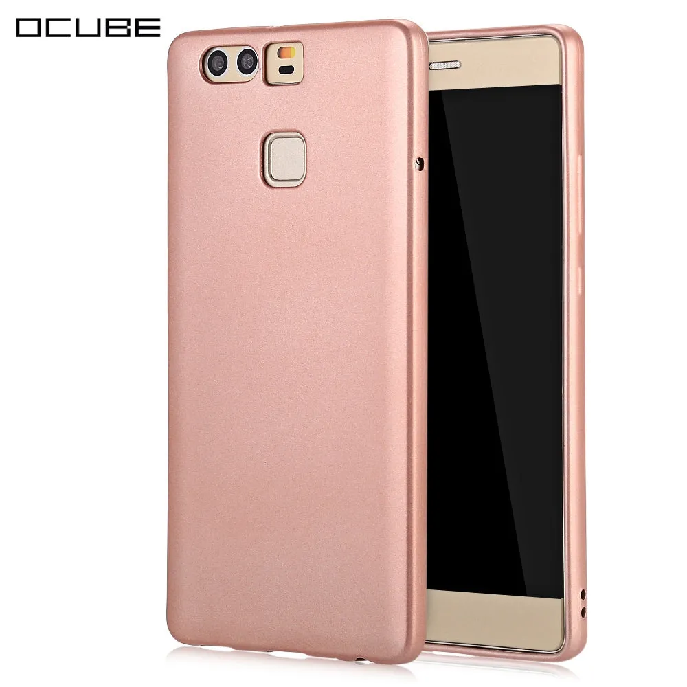 OCUBE 360 Degree Soft TPU Back Cover for HUAWEI P9 5.2 inch