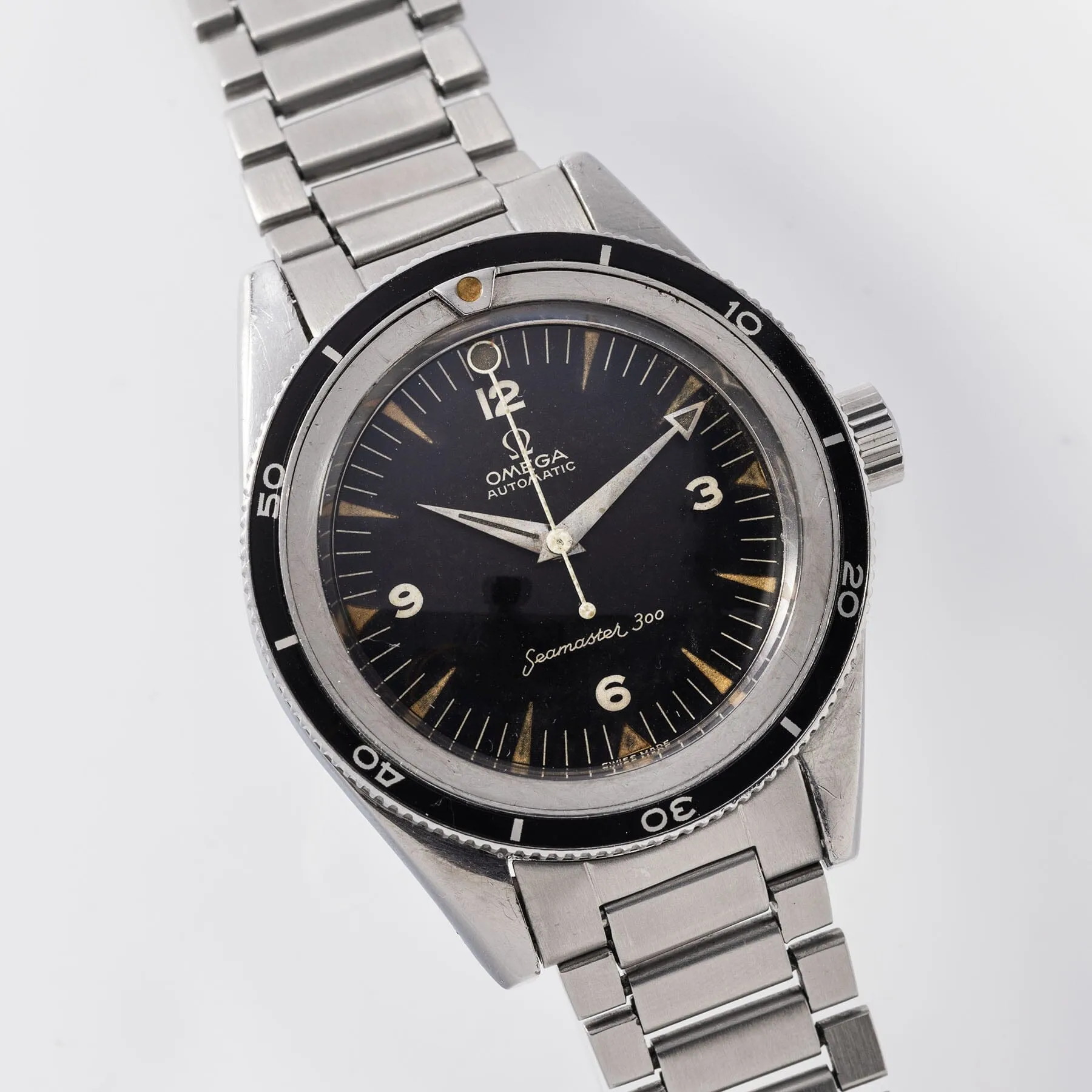 Omega Seamaster 300 ref. 2913/7 Big Lollipop with extract of the archives