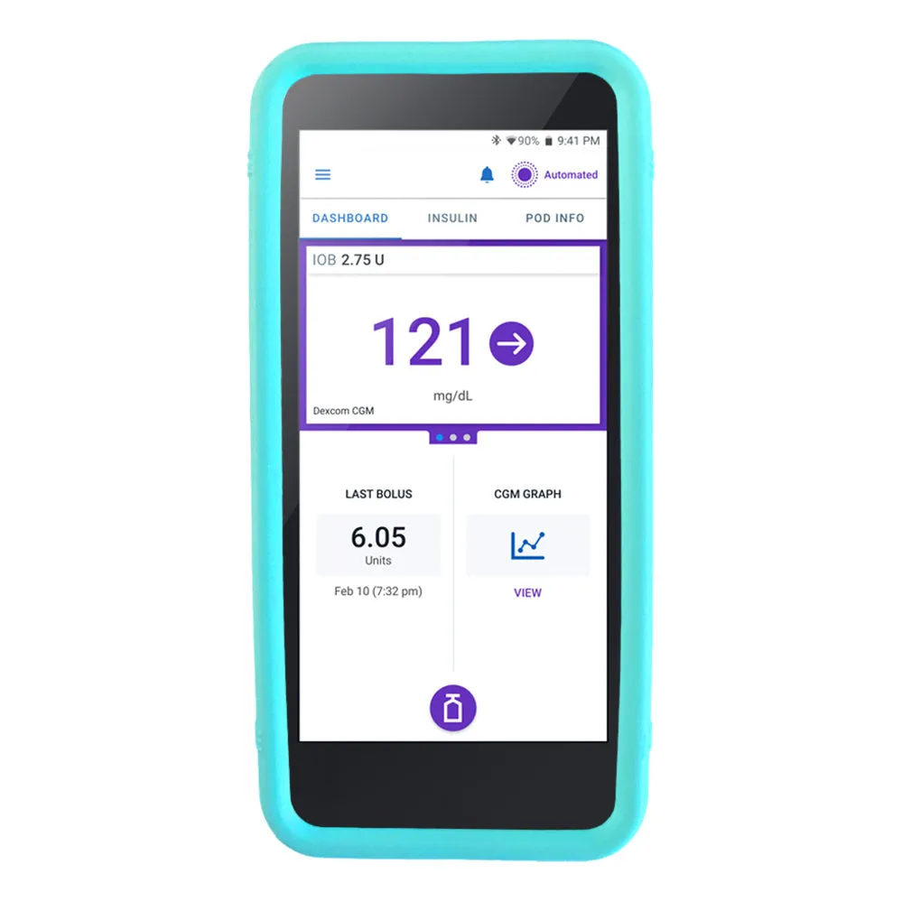 Omnipod® 5 Gel Skin- Aqua