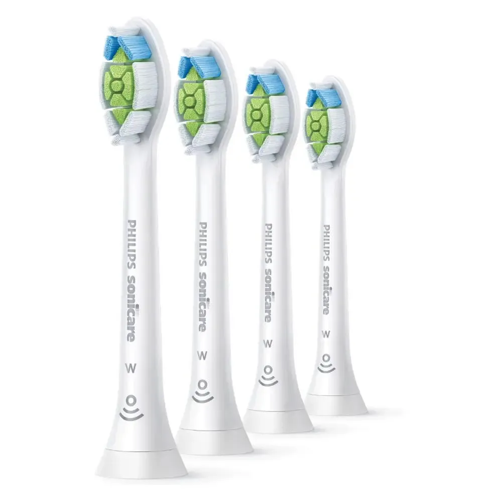 Open Box - Philips Sonicare DiamondClean Replacement Electric Toothbrush Head - HX6064/65 - White - 4ct