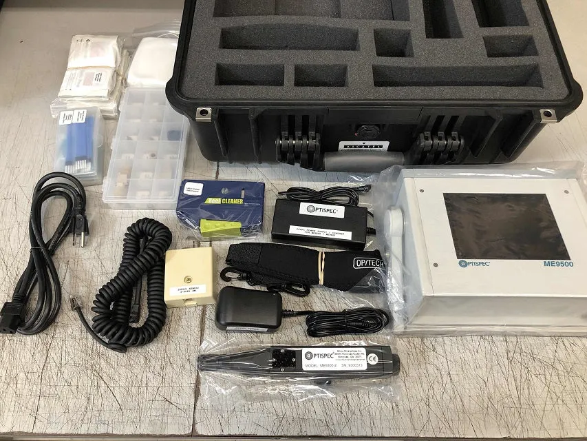 Optispec ME9500 Display & ME9300-2 Portable Videoscope Inspection / Cleaning Kit