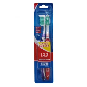 ORAL-B Toothbrush SOFT 2PK X 12 ALL ROUNDER