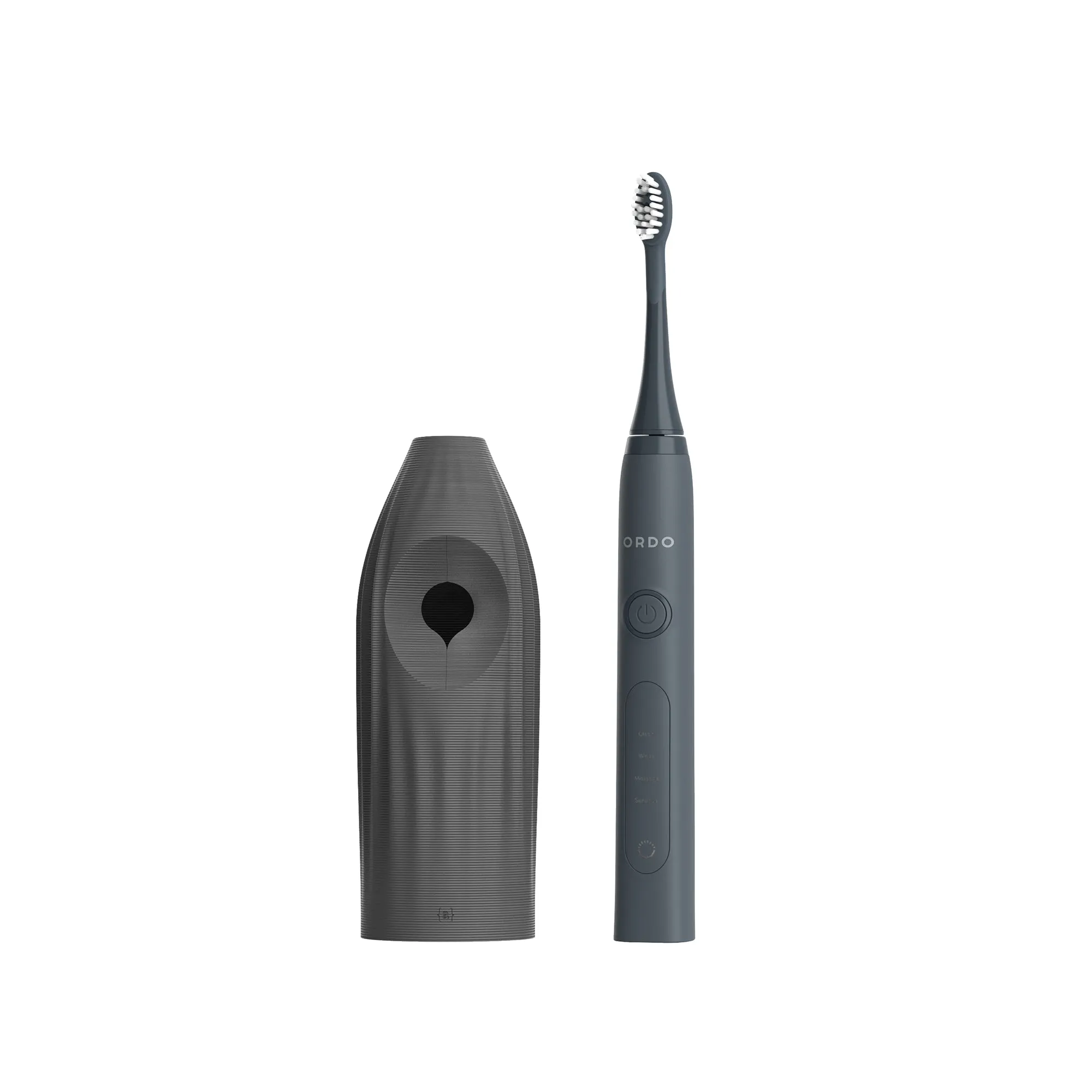 Ordo Sonic  Toothbrush & {access}ories Handle - Charcoal Straight Large Vertical