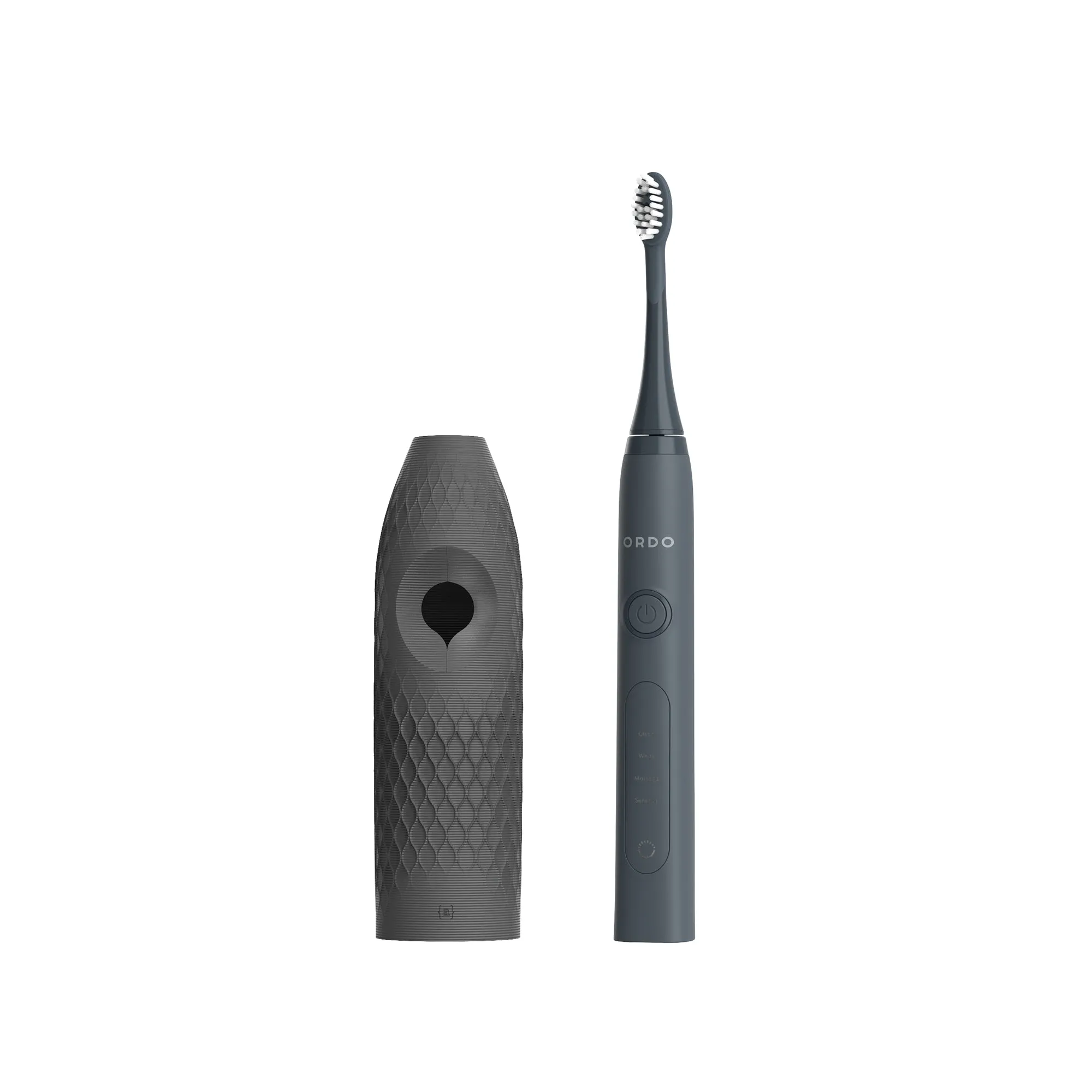 Ordo Sonic  Toothbrush & {access}ories Handle - Charcoal Straight Medium Diamond