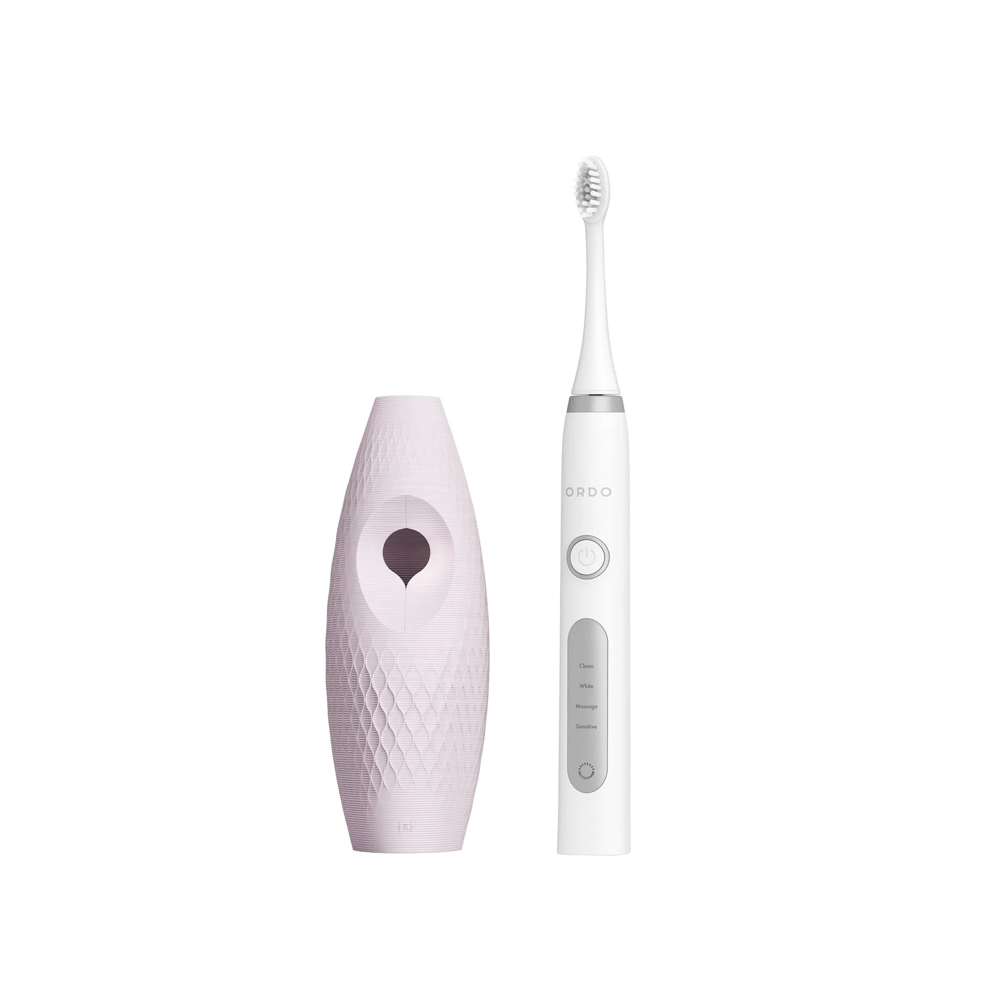 Ordo Sonic  Toothbrush & {access}ories Handle - Pearl Triangular Large Diamond