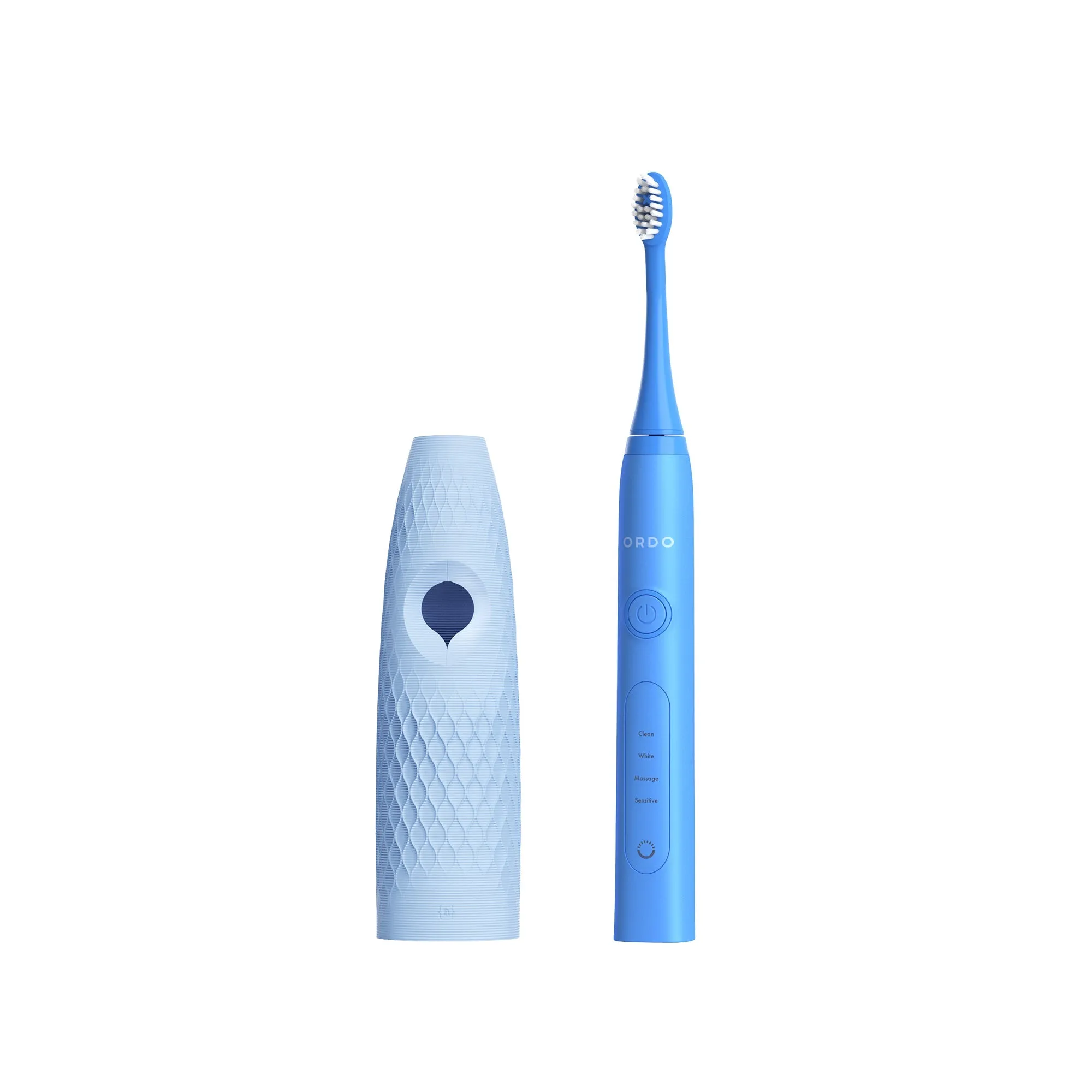 Ordo Sonic  Toothbrush & {access}ories Handle - Soft Blue Tapered Medium Diamond