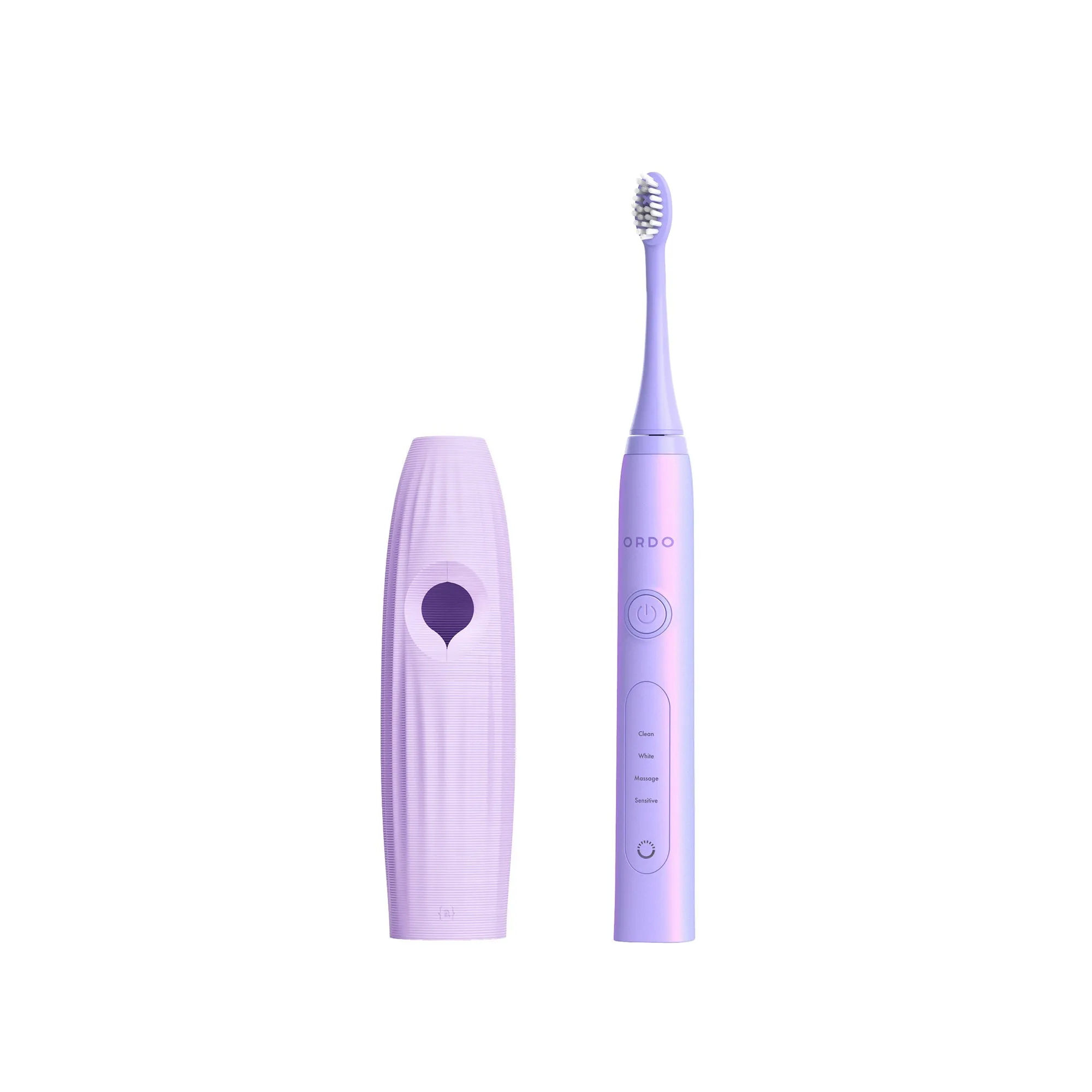 Ordo Sonic  Toothbrush & {access}ories Handle - Violet Curved Small Vertical