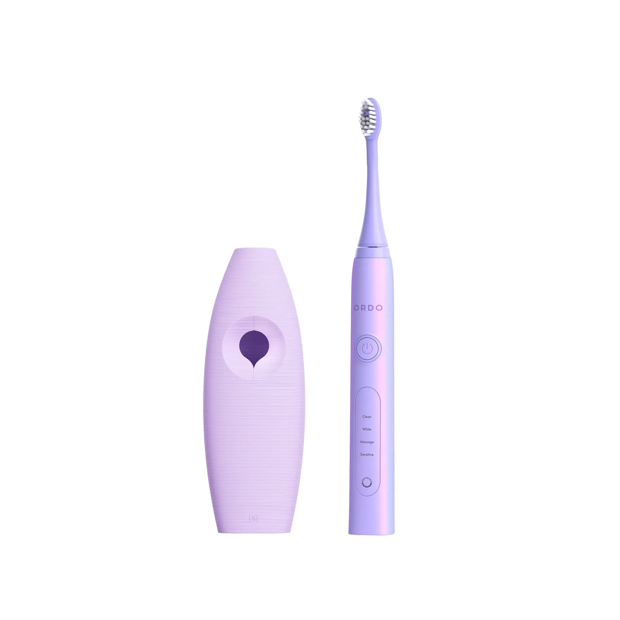 Ordo Sonic  Toothbrush & {access}ories Handle - Violet Hemispherical Large Smooth