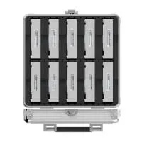 Orico 10 Bay 3.5" Hard Drive Protector Box Aluminium