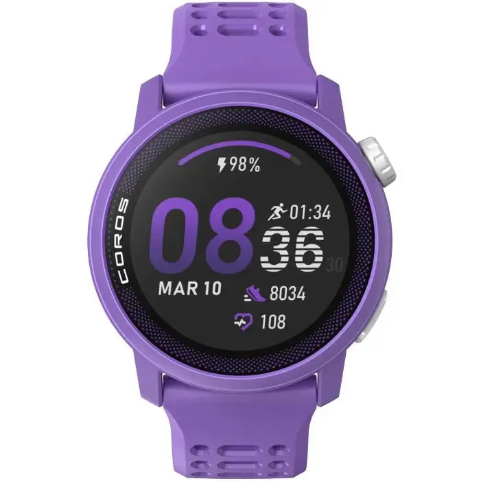 PACE 3 GPS Sport Watch - Silicone Band - Violet