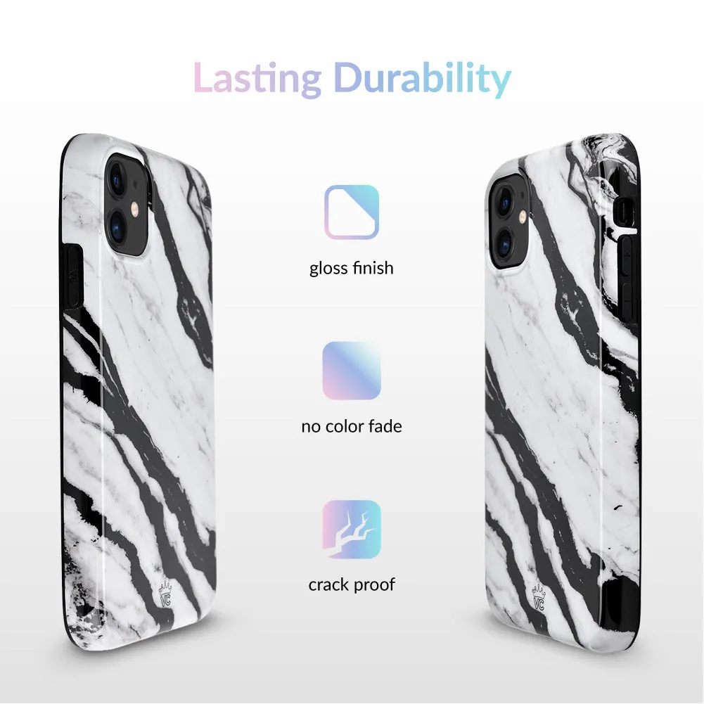 Panda Marble iPhone Case