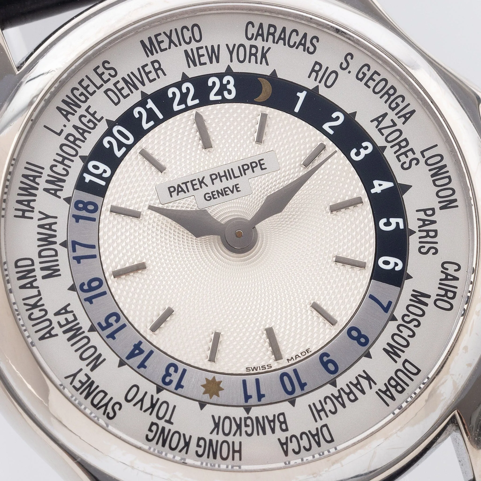 Patek Philippe World Time White Gold Ref 5110G